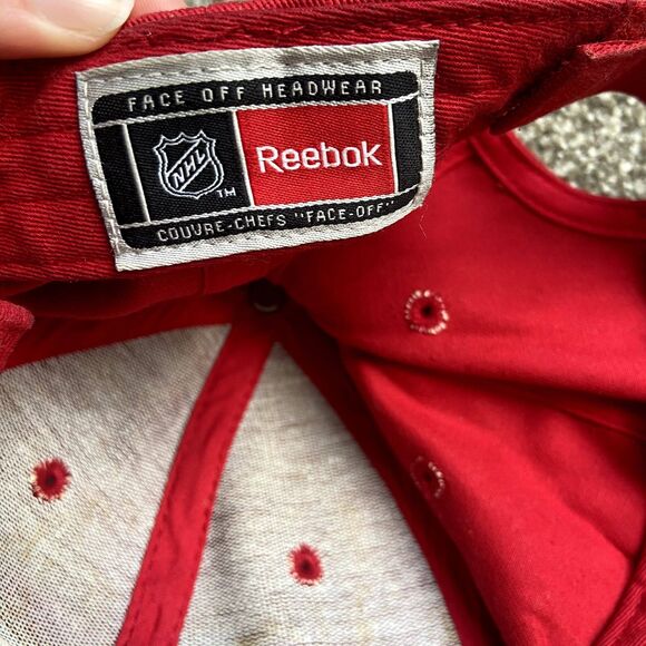 MINNESOTA WILD NHL REEBOK BASEBALL HAT CAP RED - Picture 2 of 6